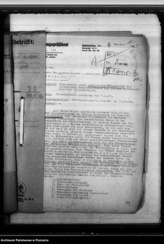 Obraz 10 z jednostki "Gesundheitsämter"