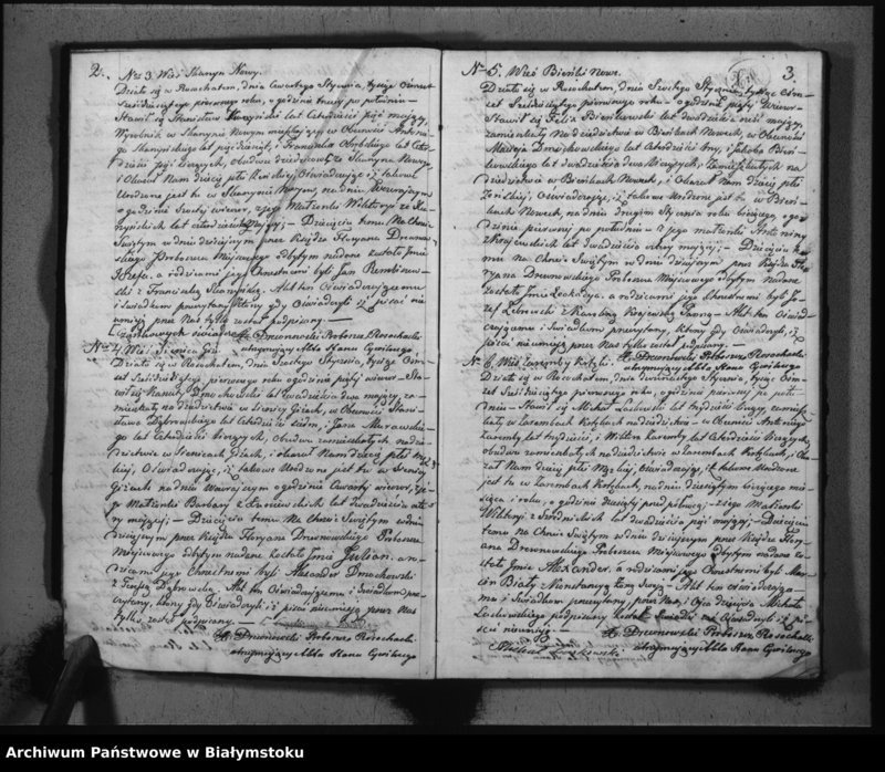 Obraz z jednostki "Księga urodzeń, małżeństw i zgonów"