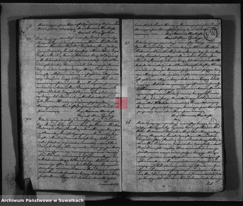 Obraz 9 z jednostki "Akta Urodzonych Gminy Berznickiey Roku 1823 od 1-go Stycznia do 31 Grudnia"
