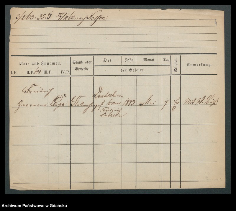 image.from.unit.number "Karty meldunkowe: Lugan - Lunk"