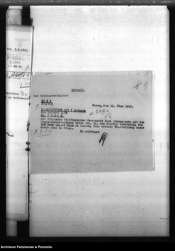 Obraz 13 z jednostki "Notdienstverpflichtung der Ärzte"