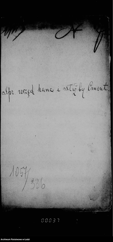 Obraz 4 z jednostki "Sprawy urzędników kancelarii i służby cmentarnej"