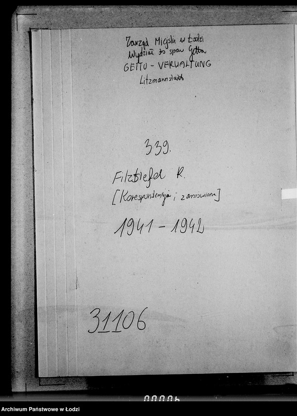 Obraz 4 z jednostki "339 Filztiefel R.[Korespondencja i zamówienia]"