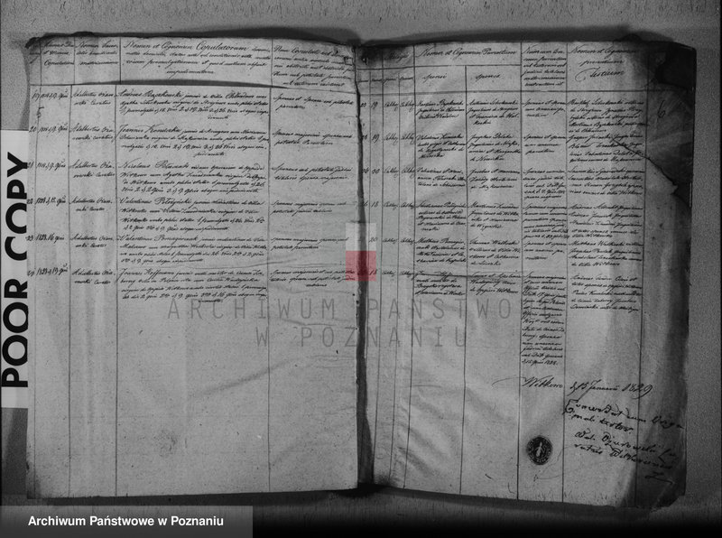 Obraz 5 z jednostki "Liber baptisatorum, copulatorum, mortuorum"