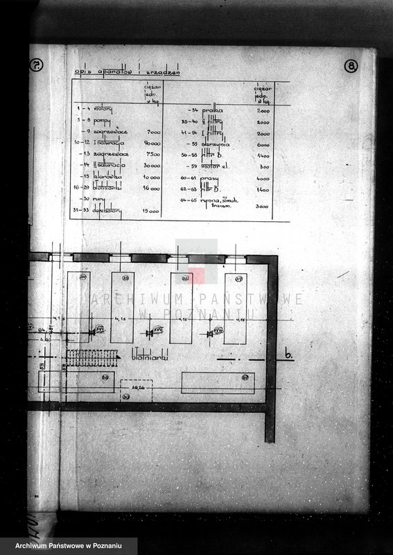 Obraz 12 z jednostki "Rozbudowa cukrowni w Gostyniu / rysunki techniczne/"