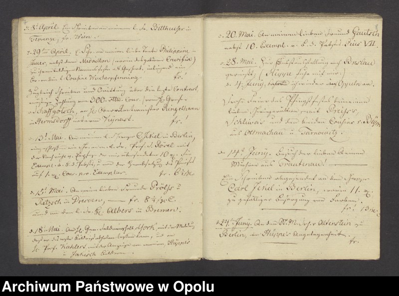 Obraz 7 z jednostki "[Dziennik z podróży] 1824-1826"