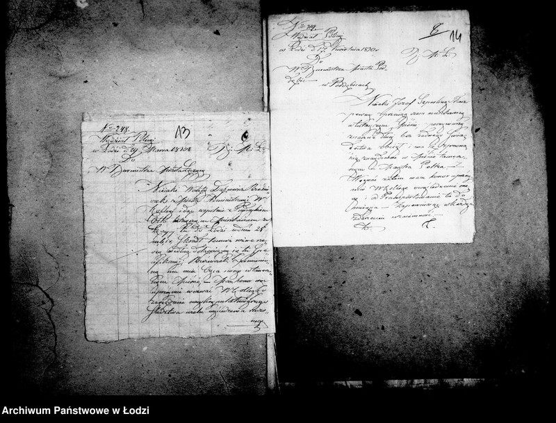 Obraz 13 z jednostki "Akta tyczące się odtransportowania osób miejsc zbiegłych"