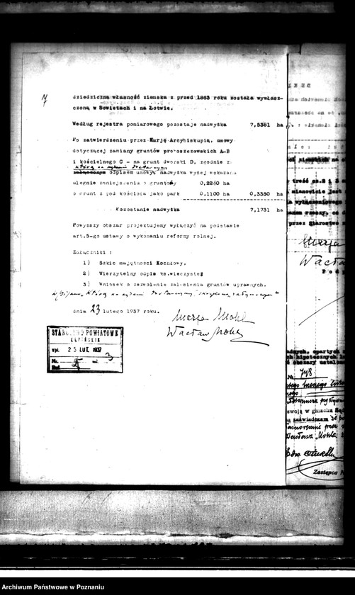 Obraz 11 z jednostki "Majątek Kochłowy wyłączenie z art. 4, 5 ustawy o reformie rolnej"