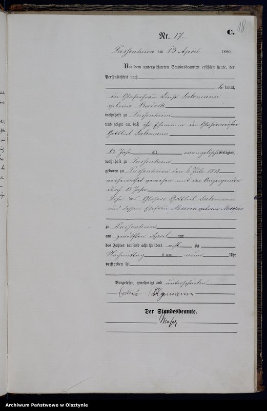image.from.unit.number "Sterbe-Haupt-Register Nr 1 - 54"