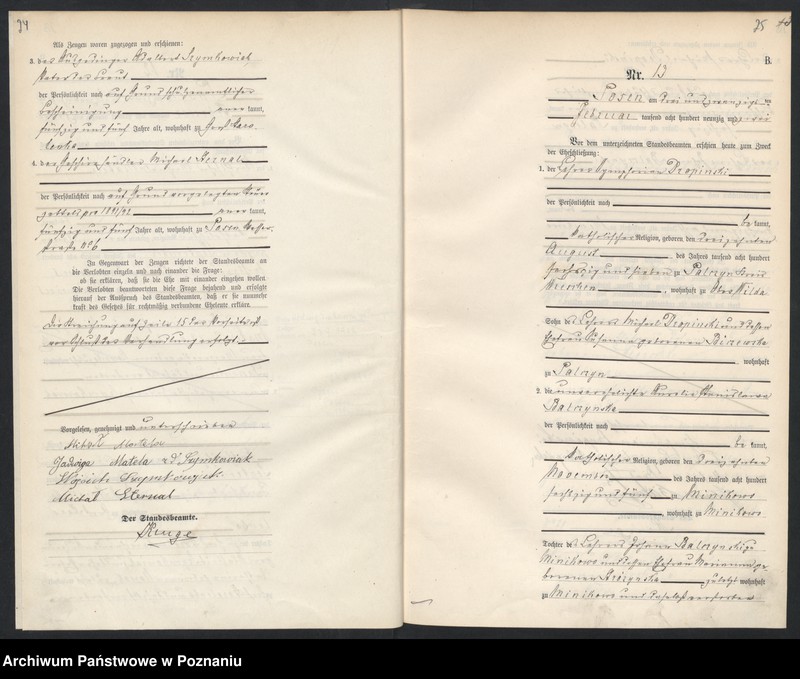 Obraz 15 z jednostki "Księga małżeństw"