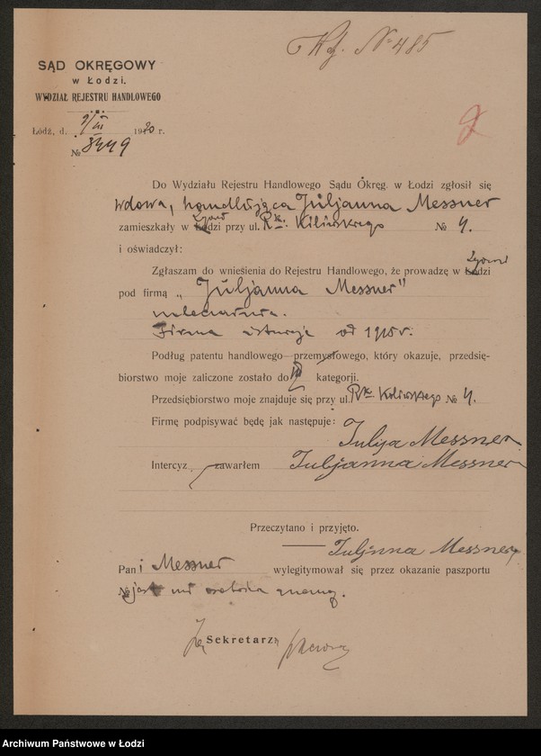 Obraz 4 z jednostki "Julianna Messner – mleczarnia – Zgierz"