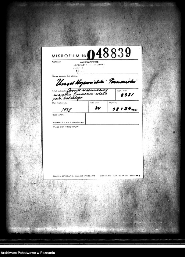 image.from.unit.number "Operat szacunkowy majątku Borecznia-Mała powiatu kaliskiego"