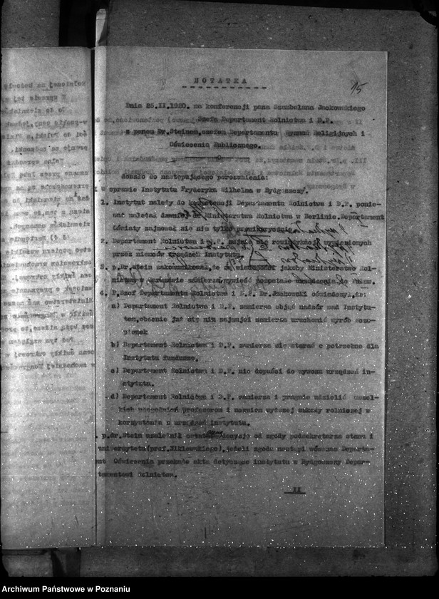 Obraz 19 z jednostki "Sprawy gospodarcze-ogólne protokoły Konferencji Departamentu"