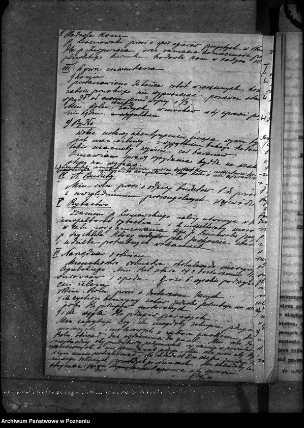 Obraz 11 z jednostki "Sprawy gospodarcze-ogólne protokoły Konferencji Departamentu"