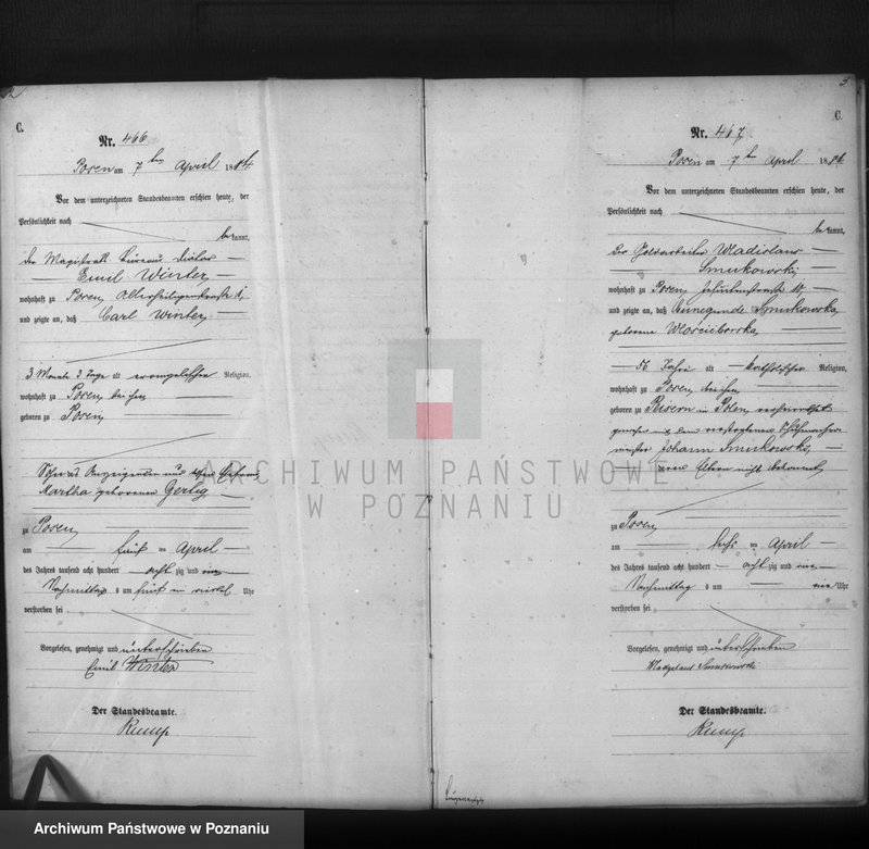 Obraz 3 z jednostki "Księga zgonów t. II"