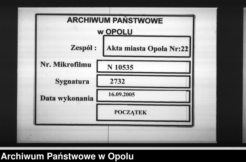 Obraz 1 z jednostki "Acta des Magistrats zu Oppeln betreffend: die Anstellung eines Armen-Arztes, resp. 4er Armenärzte de Anno 1847"