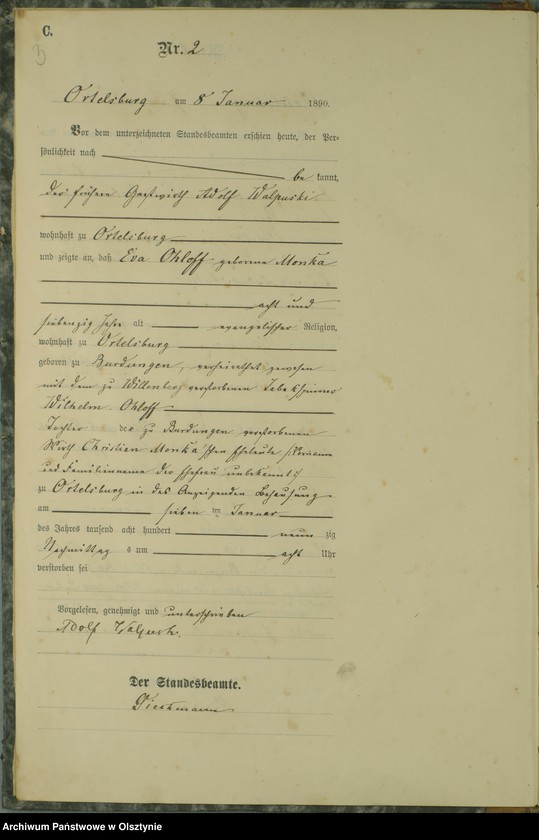 image.from.unit.number "Sterbe-Haupt-Register Nr 1 - 90"