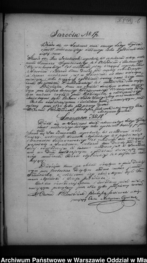 image.from.unit.number "Akta urodzeń, małżeństw i zgonów"