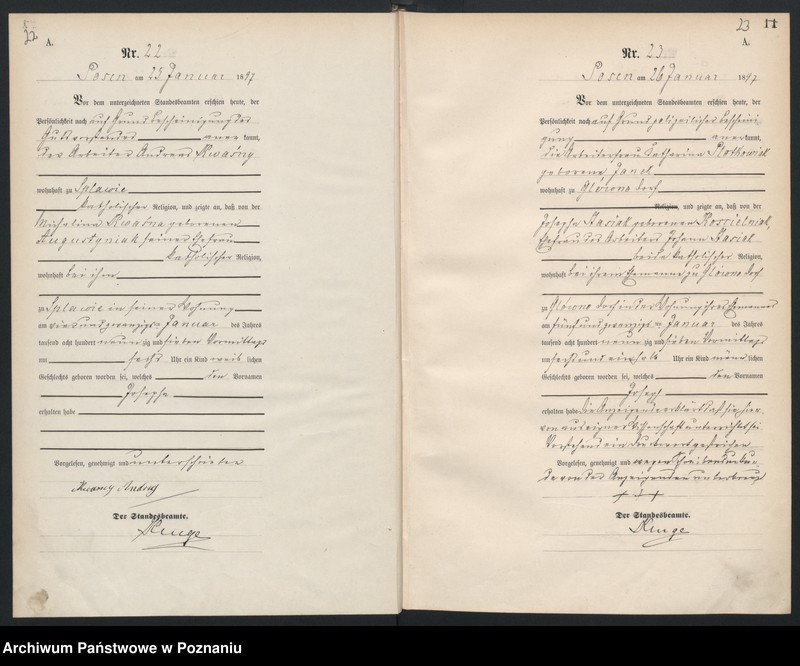 Obraz 14 z jednostki "Księga urodzeń"