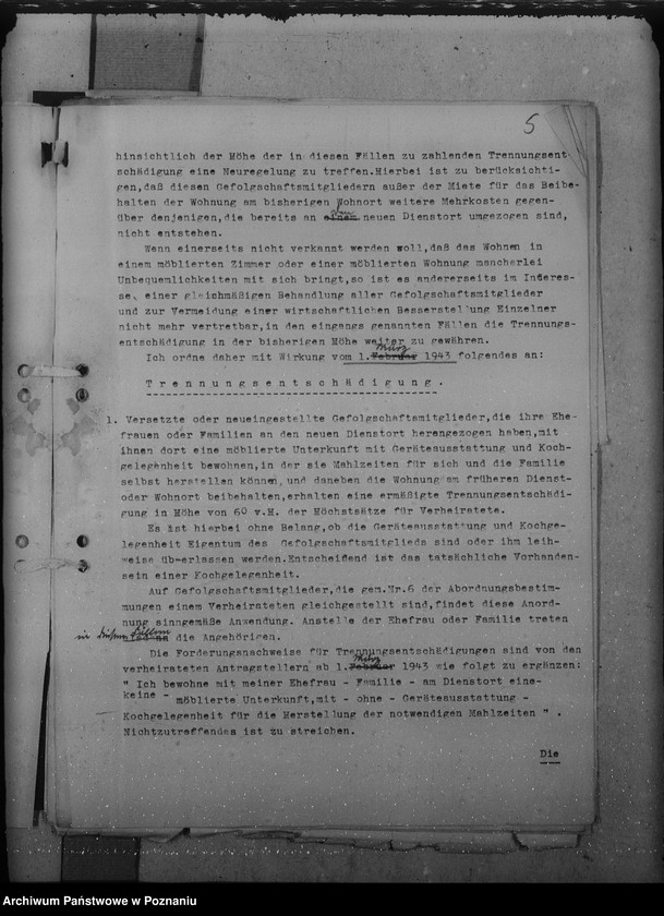 Obraz 9 z jednostki "Trennungsentschädigung"