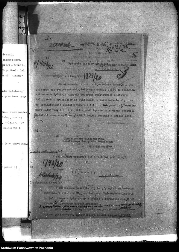 Obraz 19 z jednostki "Instytut Higieny Zwierząt w Bydgoszczy Taryfa opłat"