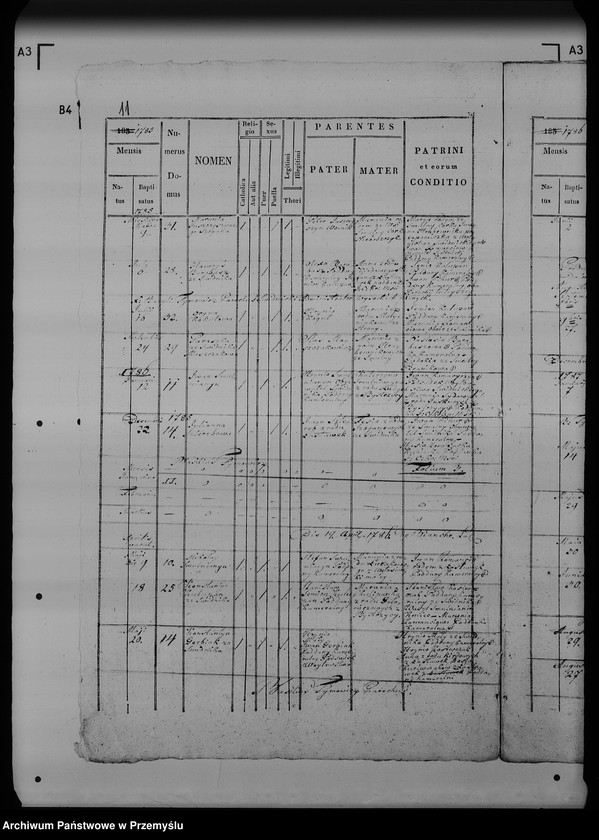 Obraz 15 z jednostki "[Kopie ksiąg metrykalnych parafii Świdnik (dekanat Rozłucz)]"