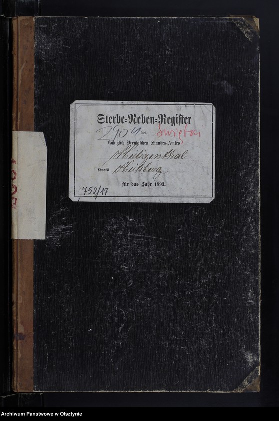 image.from.unit.number "Sterbe-Neben-Register Nr 1 - 28"