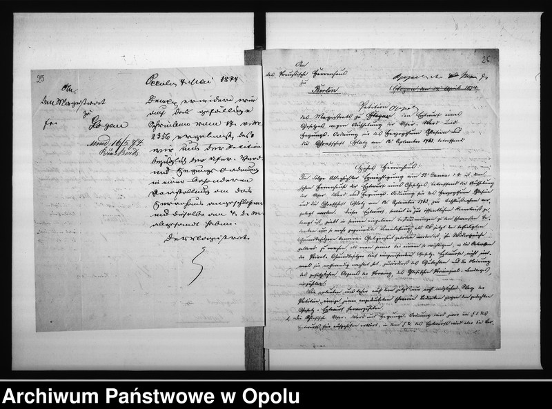 Obraz 19 z jednostki "Acta des Magistrats zu Oppeln betreffend Ufer-Ward und Hegungs-Ordnung"