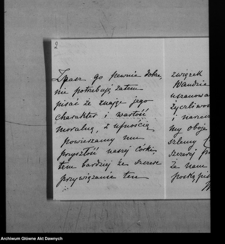 image.from.unit.number "Korespondencja Potockich. Do Stefana Potockiego następujący: Maria Sierakowska, Konstanty Skirmunt, Z. Skórzewski, Maria Skorupka, E. Sobańska, Zofia z Zamoyskich i Władysław Sobańscy, Narcyz Sobotkiewicz, Włodzimierz Spasowicz, Kaz. Stęchliński, dr Józef Surzycki, May księżna Sutherland, Leonard Sutkowski, G. Szamowski, Zygmunt Szembek, Jan Sztolcmann, Przemysław Scibor, Elżbieta Tarnowska."