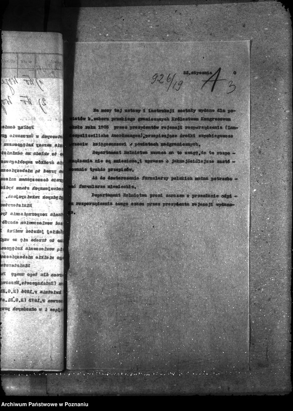 Obraz 6 z jednostki "Sprawy ogólne Wykazy chorób zaraźliwych,- księgosusz -"