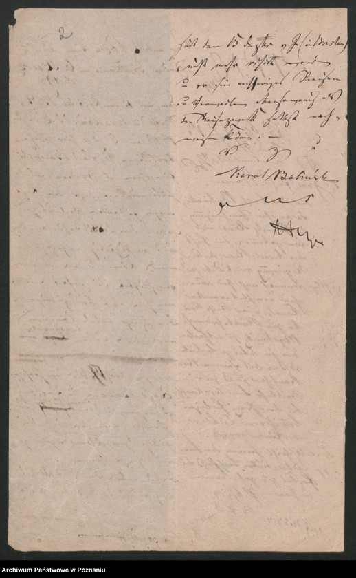 Obraz 6 z jednostki "A. betr. den polnischen Flüchtling Karl Baliński"