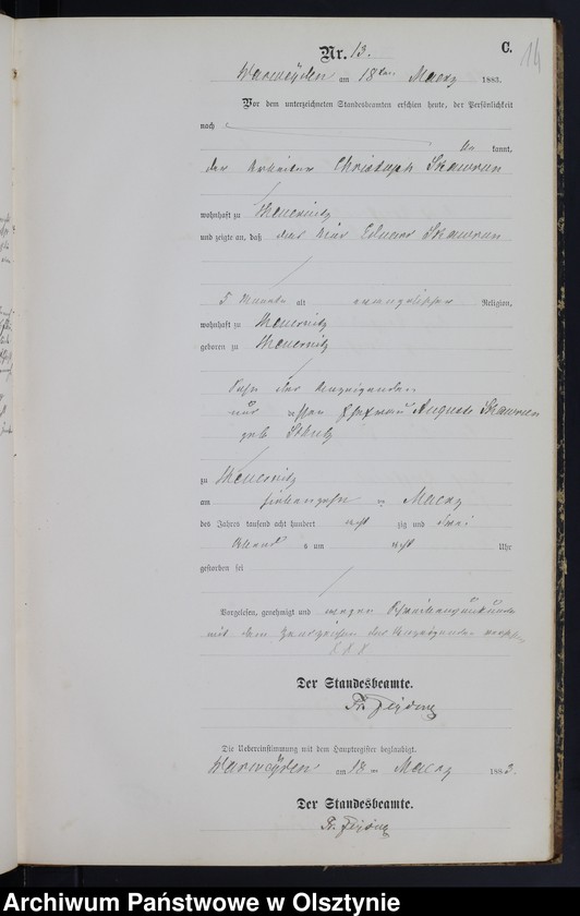 image.from.unit.number "Sterbe-Neben-Register Nr 1 - 49"