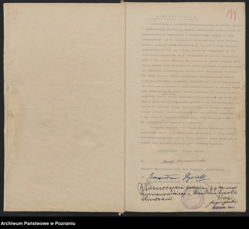 Obraz 15 z jednostki "Jutrosin, powiat Rawicz akta koła."