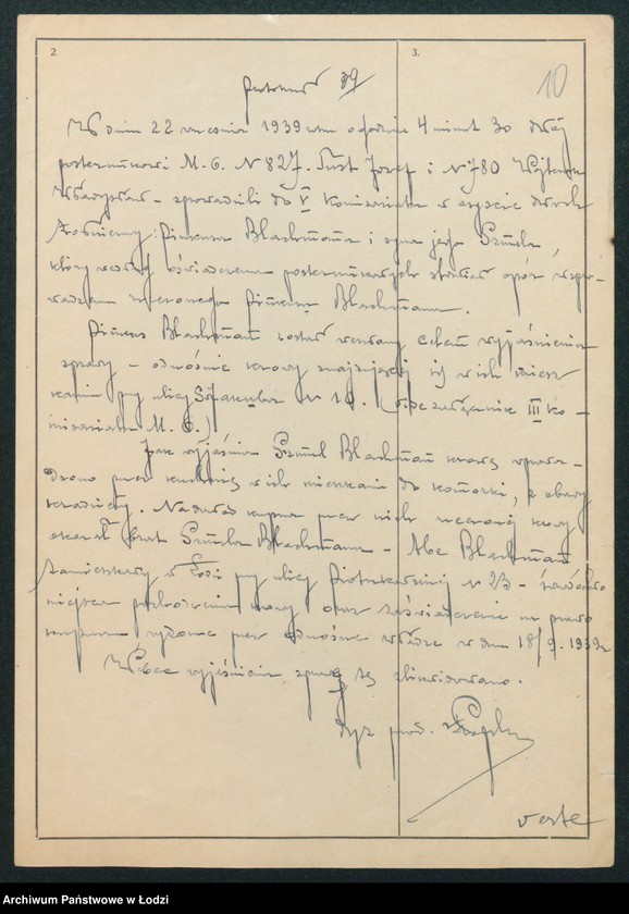 Obraz 12 z jednostki "V Komisariat [protokoły zajść, aresztowań, kradzieży i innych wypadków]"