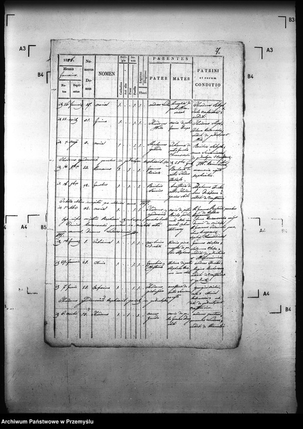 image.from.unit.number "[Kopie ksiąg metrykalnych parafii Pełniatycze z filiami Cząstkowice, Czelatyce, Roźwienica, Rożniatów, Rudołowice, Wola Roźwienicka (dekanat Pruchnik)]"