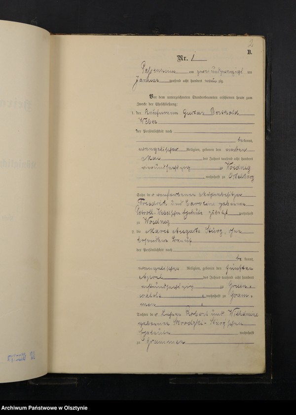 image.from.unit.number "Heiraths-Haupt-Register Nr 1 - 40"