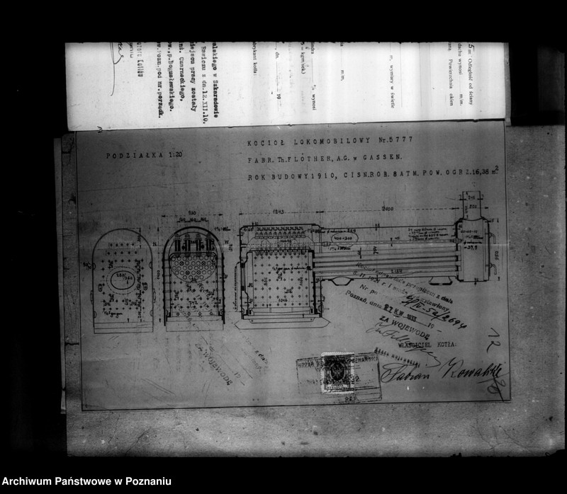 image.from.unit.number "Cegielnia F. Kowalskiego w Sielcu powiat rawicki nr woj. kotła 796"
