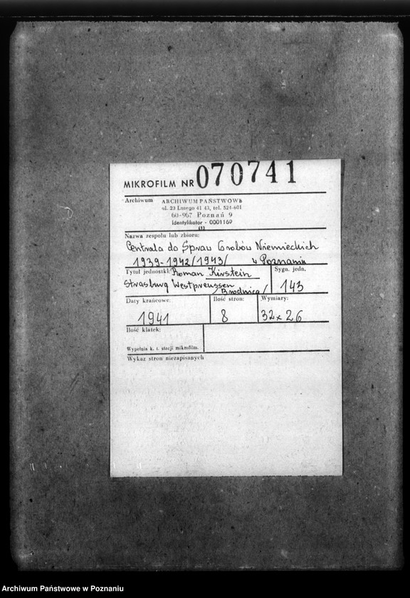 Obraz 2 z jednostki "Roman Kirstein, Strasburg / Westpreussen (Brodnica)"