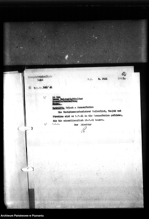 Obraz 16 z jednostki "[Akta personalne nauczyciela Gustawa Sieberlicha]."