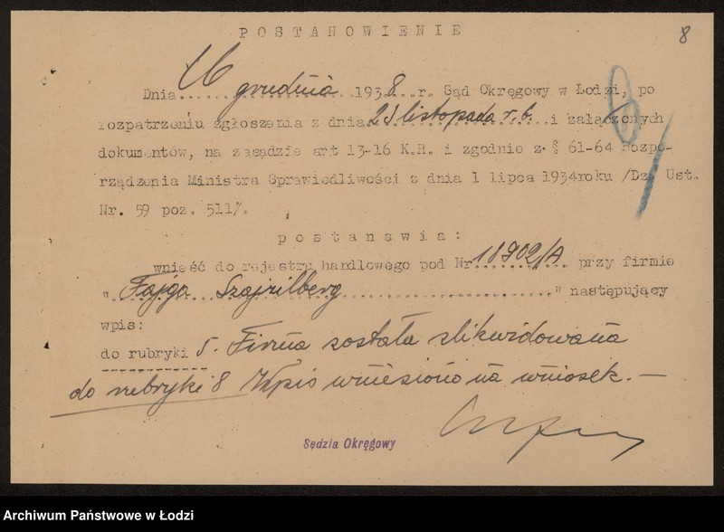 Obraz 10 z jednostki "Fajga Szajnzilberg – „bazar galanterii”"