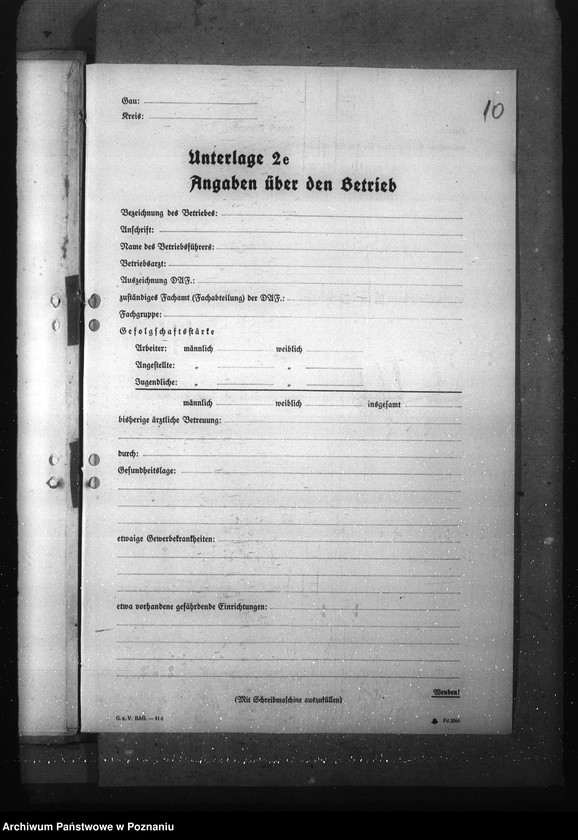 Obraz 14 z jednostki "Einsetzung eines Vertrauensarztes und Errickung eines Sprechzimmers"