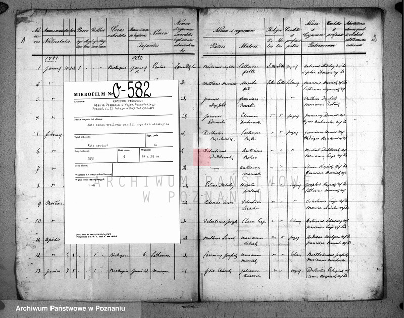 Obraz 2 z jednostki "Duplicatus baptisatorum"
