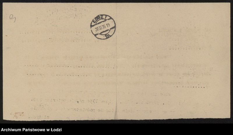 Obraz 11 z jednostki "Bracia Lieberman – pracownia pasów transmisyjnych"