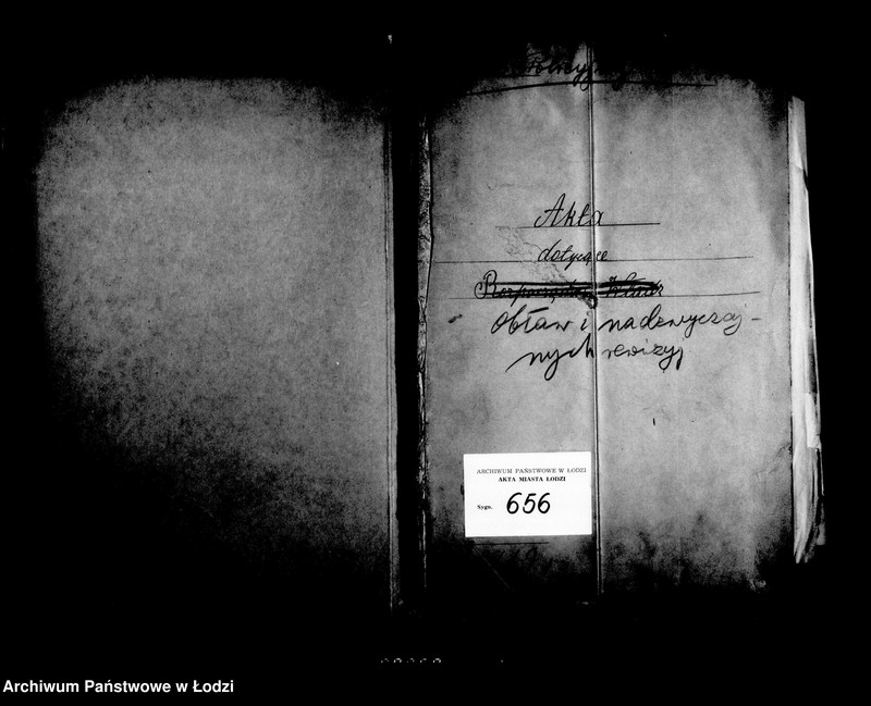 Obraz 5 z jednostki "Akta tyczące się obław i nadzwyczajnych rewizji"