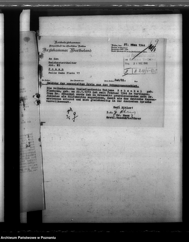 Obraz 13 z jednostki "Notdienstverpflichtung der Ärzte"