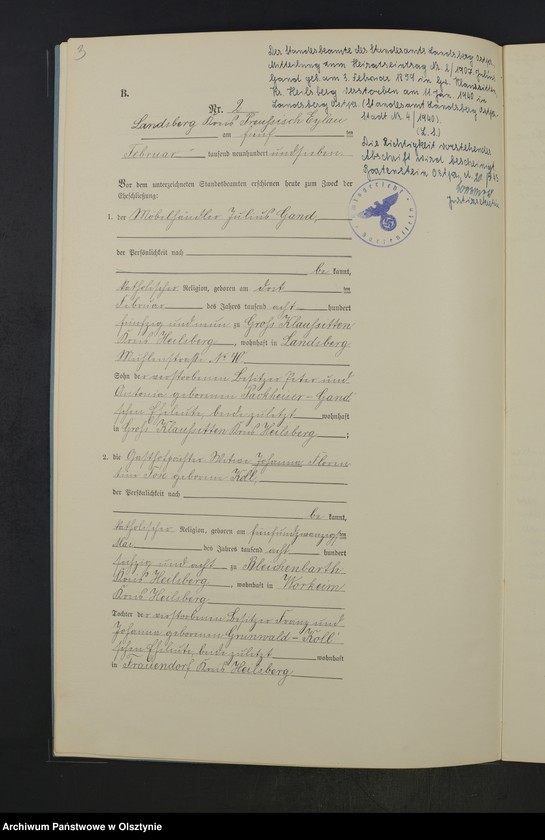 image.from.unit.number "Heiraths-Neben-Register Nr 1 - 14"