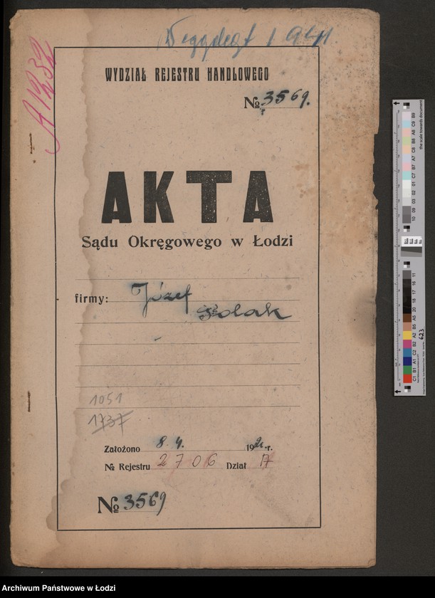 Obraz 2 z jednostki "Józef Polak – sklep kolonialno – spożywczy"