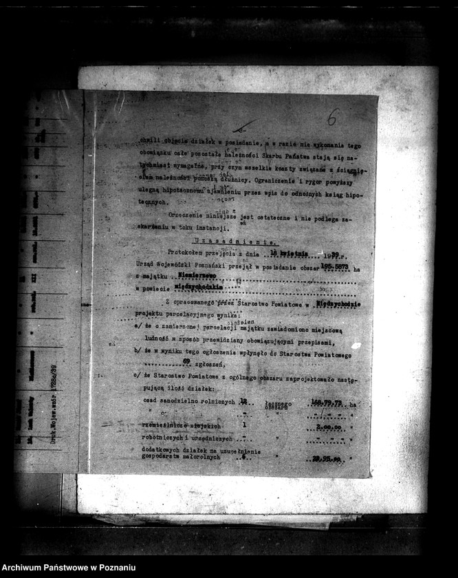 Obraz 10 z jednostki "Majątek Niemierzewo, Lubosz powiatu międzychodzkiego parcelacja"