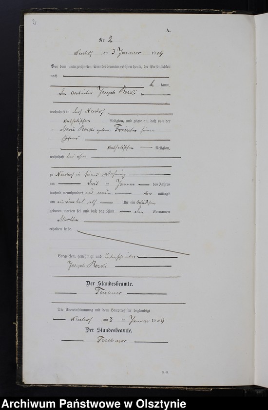 image.from.unit.number "Geburts -Neben-Register Nr.1-134"