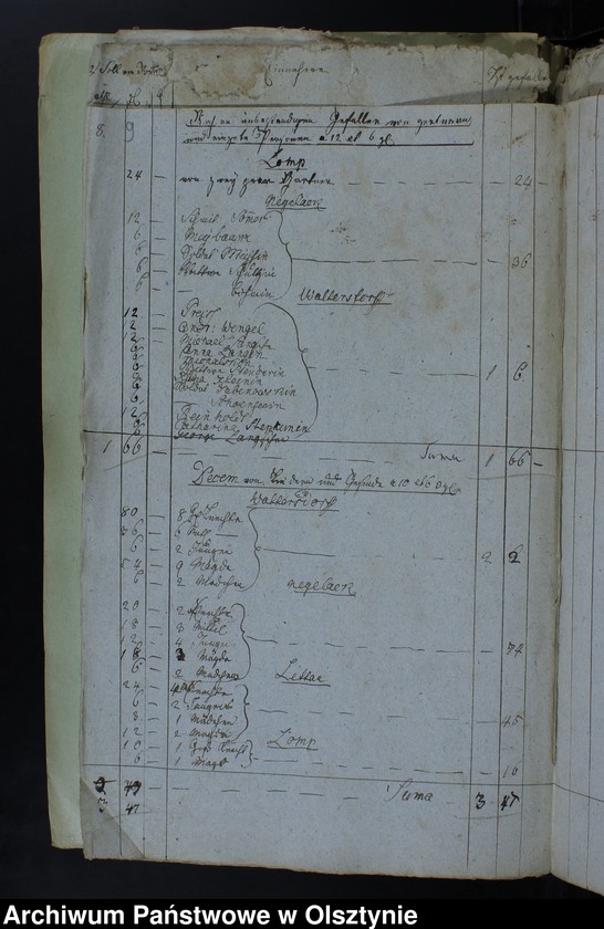 image.from.unit.number "Jahr Kirchen Rechnung der Waltersdorfschen Kirche aller Einnahme und Ausgabe wie auch Bau-Rechnung"